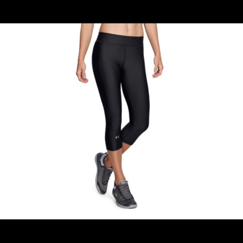 Women's Under Armour HeatGear Mid-Rise Capri